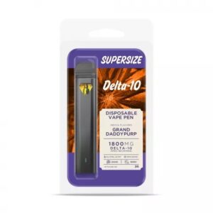 Shop Delta 10 Disposable Vape Grand Daddy Purp Vape Pen Buzz 1800mg