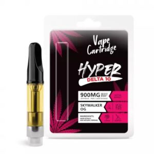 Shop Delta 10 THC Carts Skywalker OG Cartridge Hyper 900MG