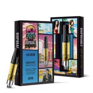Shop Delta 8 Cart Blue Dream Cartridge Miami High 900MG