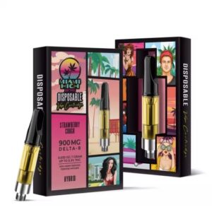 Shop Delta 8 Cart Strawberry Cough Cartridge Miami High 900MG