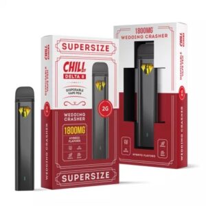 Shop Delta 8 Wedding Crasher Vape Pen Delta8 Disposable Chill Plus 1800mg