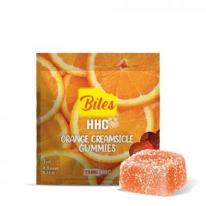 Shop HHC Edibles Bites Gummies Orange 150MG