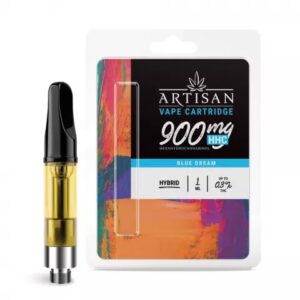 Shop HHC Vape Carts Blue Dream Cartridge Artisan 900mg