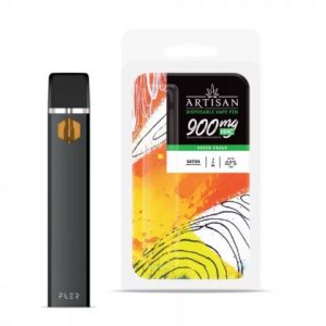 Shop HHC Vape Pen Green Crack Vape Disposable Artisan 900mg