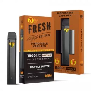 Shop Truffle Butter Delta 8 Disposable Vape Pen Fresh 1800mg