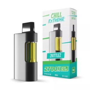 Shop Zkittles D8 Blend Disposable Vape Pen Chill Plus 2700MG